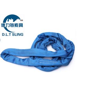Polyester Round Sling / Round Lifting Sling , WLL 8000KG , According to EN1492-2