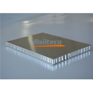 China Fire Resistant Passenger Train Interior , Aluminum Honeycomb Board on sale