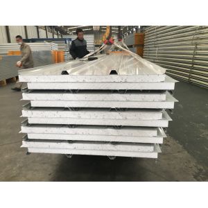 High Density Prefab House Foam Insulation EPS Sandwich Roof Panel