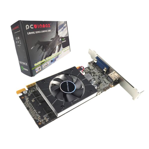 Quality gt610 gt710 LP ddr3 1gb 2gb ddr3 cheap Single Fan graphic card video card wholesale