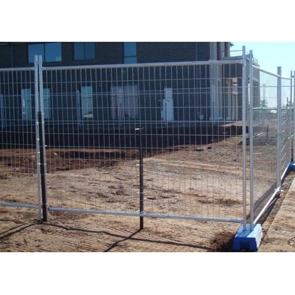 Construction Site Temporary Cyclone Fencing With Q195 Iron Wire Materials
