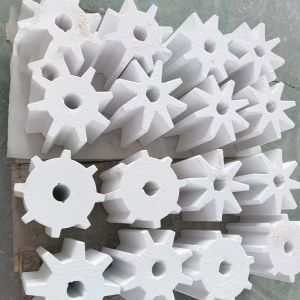 Smooth And Durable Ceramic Star Valve For Material Cleanliness