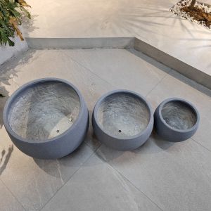 Durable And Stylish Fiber Clay Planter Collection For Restaurant