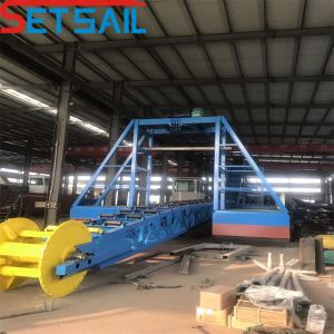Chain Bucket Gold and Diamond Mining Machinery with Agitation Chute Hight 1.0m