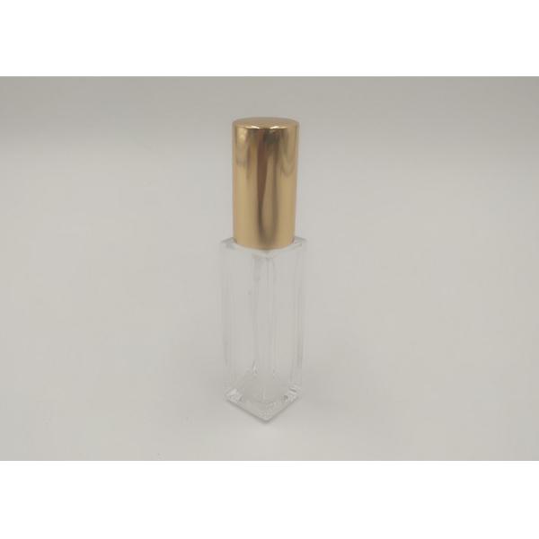 Quality Square 10ml Travel Perfume Bottle , Refillable Perfume Atomiser Transparent wholesale