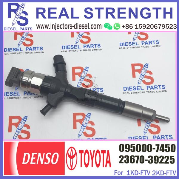 diesel fuel injector Common Rail Fuel Injector 095000-7450 23670-39225 For DEN-SO for TOY-OTA 095000-7450 23670-39225