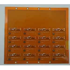 1layer Flexible Printed Circuit Board 0.13mm Thickness Immersion Gold With FR4