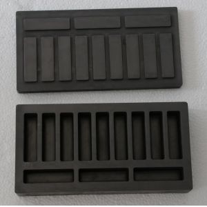 Cheap High Density Custom Graphite Mould For Gold 0.1% Ash Bending Strength Melting for sale