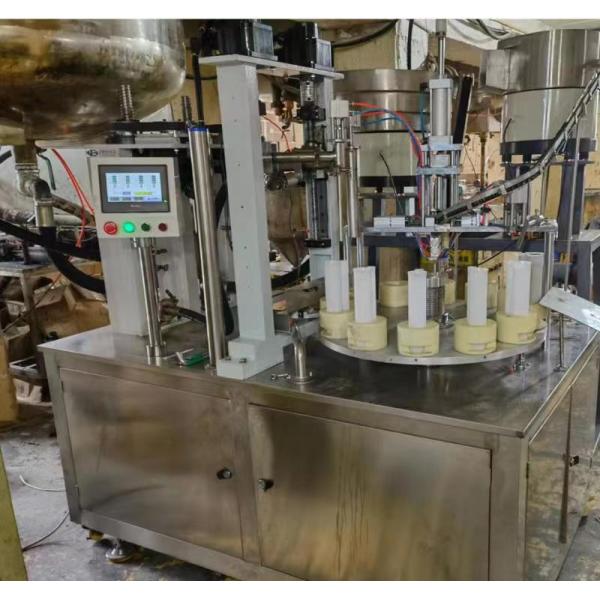 Automatic Empty Two Component Silicone Sealant Cartridge Filling Machine 400ml 1:1