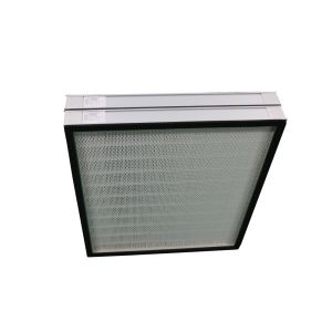 Laboratory AHU HVAC System H13 H14 Mini Pleat Flow Hood HEPA Filter