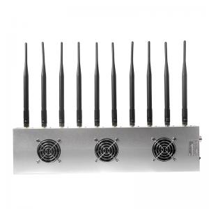 Cheap GSM CDMA Wireless WIFI Phone GPS 10 channel 5G Signal Jammer for sale