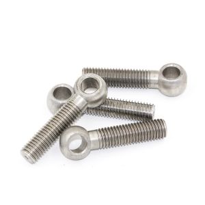316-Grade (A4) Stainless Steel Swivel Eye Bolt with 360° Pivot Design for M8/M10/M12/M16 Marine Applications