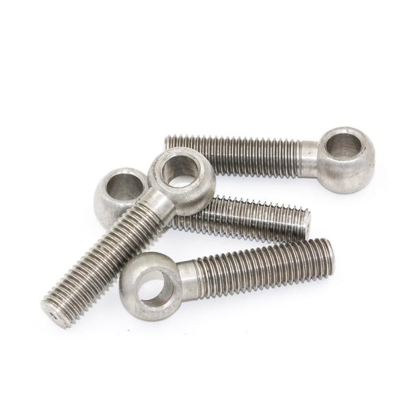 Quality 316-Grade (A4) Stainless Steel Swivel Eye Bolt with 360° Pivot Design for M8/M10/M12/M16 Marine Applications wholesale