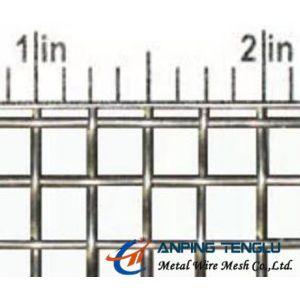 SS, Cu, Al Material Single Intermediate Crimped Wire Mesh, 4Mesh 0.6-3mm Wire
