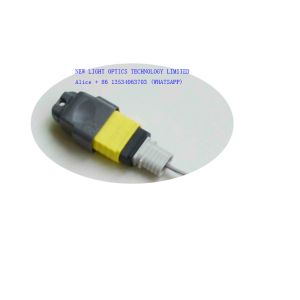 8 Core Female MTP To LC Cable Polarity B Plenum OM4 Mode Type