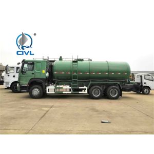 6x4 Sinotruk Howo 18CBM Sewer Suction Sludge Transporter Sewage Suction Truck