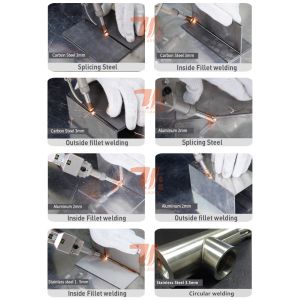 Multifunctional Handheld 1000W 1500W 2000W Handheld Fiber Laser Machine 3 in 1