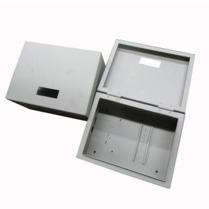 Laser Cutting Welding Sheet Fabrication Distribution Box in Ningbo with 0.02mm