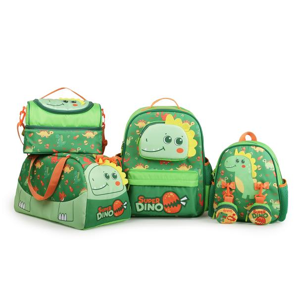 Quality OEM ODM 4 In 1 Custom School Backpack Set Lunch Bag Sports Bag For Kids wholesale