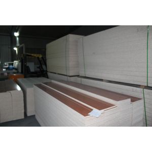 Finished Surface Waterproof Particle Board , Both Side Pressed Particle Board