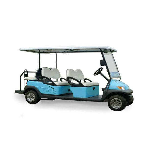 Quality Electric Vehicle 6 Seater Golf Cart , Multi Passenger Golf Carts For Club wholesale