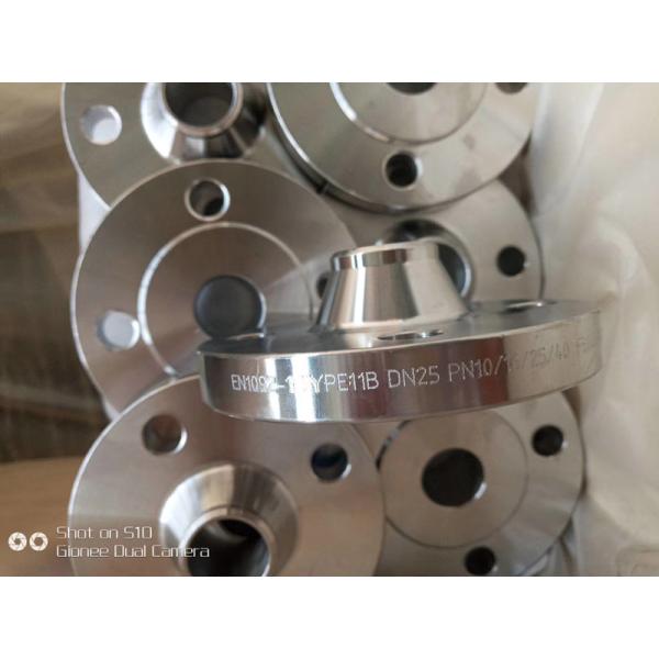 Plate PN6 Forged Stainless Steel Flanges Din 2502 Din 2633 Din 2566