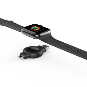 15g Net Weight Smart Watch Wireless Charger White/Black Compatible with Iwatch