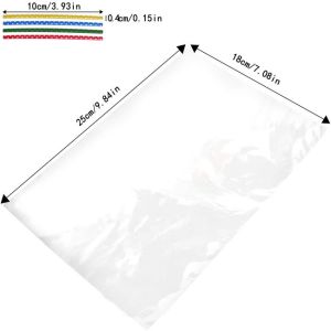 Bakery Cookies Clear Cellophane Treat Bags OPP With Twist Ties