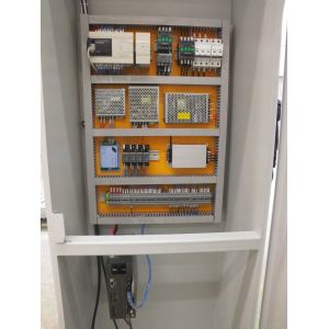 Steel Hydraulic Electric Servo Press PLC 0.01mm For Press Fitting