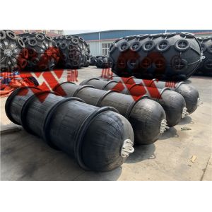 BV SGS Yokohama Floating Fenders Pneumatic With Hot Galvanizing Chain