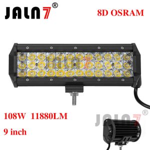 108W 11880LM OSRAM 9 INCH 8D LED LIGHT BAR JALN7