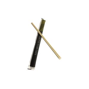 Twines Paper Finished Seal Disposable Bamboo Chopsticks Full Page Printing 23cm