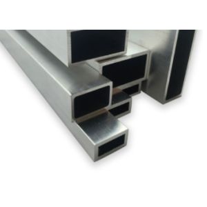 Cheap 90mm Welding Punching Aluminium Profile Square Tube 6061 For Window Door Construction for sale
