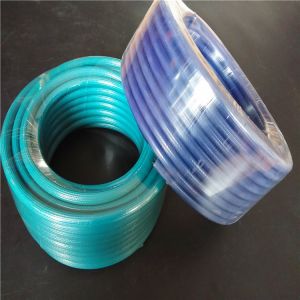Flexible Garden PVC Hose Colorful Fiber Reinforced Braided Hose ROHS Approved