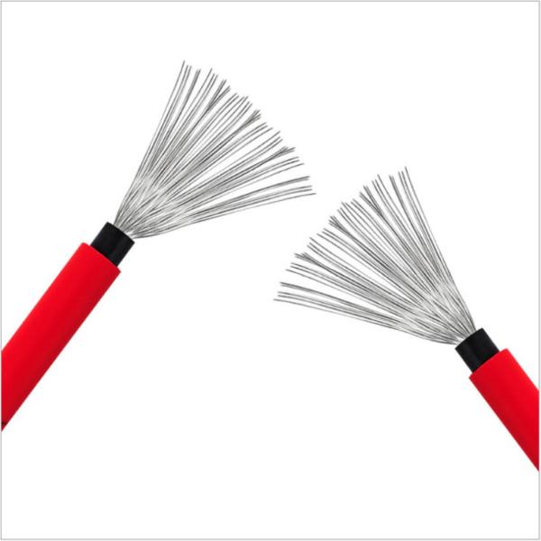 Quality Weather Resistant PVC Solar Cable 16mm2 , Oilproof DC Wire For Solar Panels wholesale