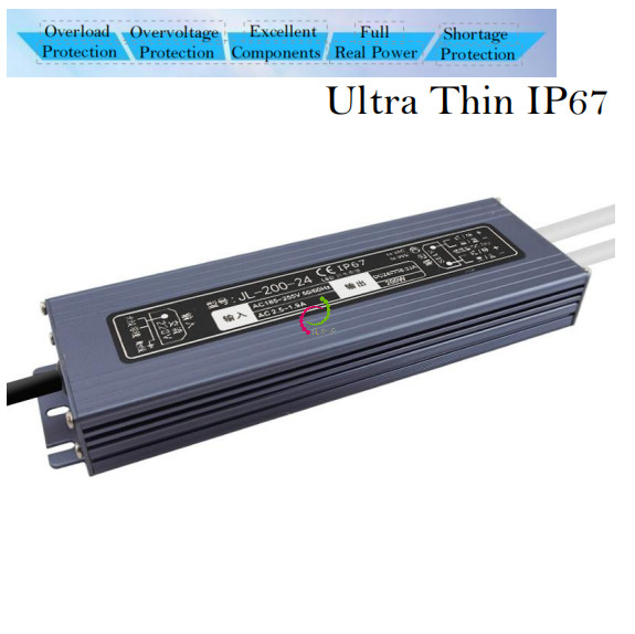 Quality Waterproof LED Module Power Supply Signboard Light Strips 8.3A 24V 200W LED Driver wholesale