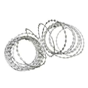 Special Design Galvanized Concertina Razor Barbed Wire Anti Climb for Protecting
