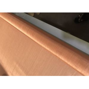 Faraday Cage 200 Mesh Red Copper Shielding Fabric Wire Mesh Brass Phosphor