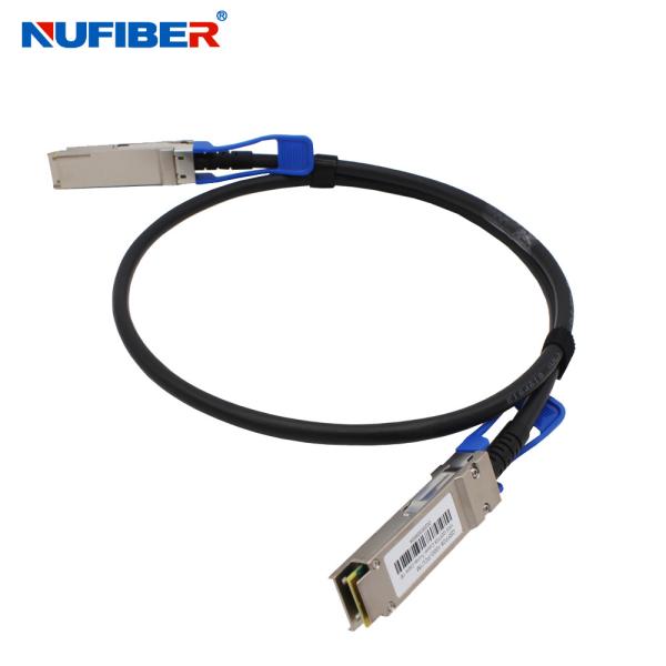 OEM 100G QSFP28 To QSFP28 DAC Copper Cable For FTTX Network Direct Attach Cable
