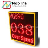 Cheap Integrated Lpr Led Vehicle Speed Display Sign Two Color Ce Certification for sale