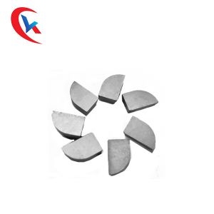 Custom Brazing Tungsten Carbide Tips Anti Wear For Milling Tools Tungsten