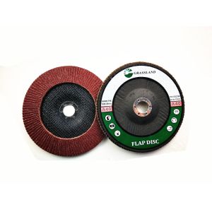 Cheap Aluminium Oxide Fibre Backed P40 180x22mm Conical Flap Disc for sale