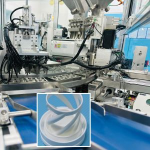 Cheap Spring Desiccant Cap Automation Assembly Machine PLC Control for sale