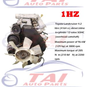 Japanese Used Toyota 1HZ Engine With Professional Performance