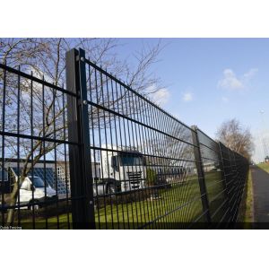 Robust Green Mesh Fencing Wire Fence Gate Low Carbon Steel Wire Material