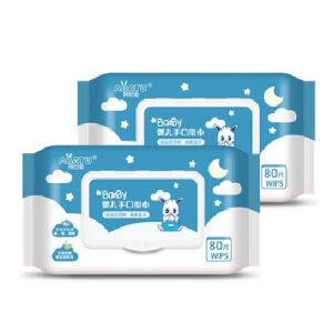 China Personal Cleansing Tissues Unscented Chemical Free Disposable Wet Wipes on sale