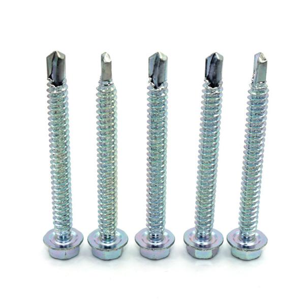 Brass ZINC Chrome Plated Drilling Screws M8 Size 10mm Length M3 M4 Model Plain