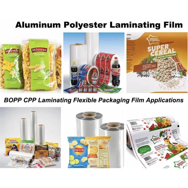 Packaging Laminated Foil BOPP+CPP Transparent Plastic Film Rolls