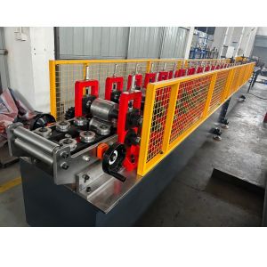 0.6-1.0mm Thickness Galvanized Steel Metal Shutter Bottom Roll Forming Machine