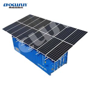 380v/3p/50hz Voltage 20FT Mobile Container Solar Power Cold Storage Room for